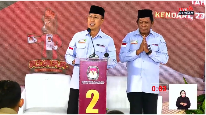 Di Debat Terakhir, Andi Sumangerukka dan Hugua Teg...