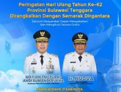 Rayakan HUT Ke-62 Provinsi Sulawesi Tenggara, Pemprov Gelar Rangkaian Acara Spektakuler “Semarak Dirgantara”