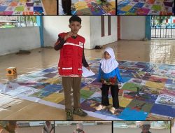 Edukasi Mitigasi Bencana Dikemas Lewat Permainan Ular Tangga di Jumbara PMR Kolaka